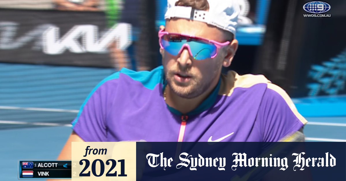 Video Australian Open Dylan Alcott v Niels Vink